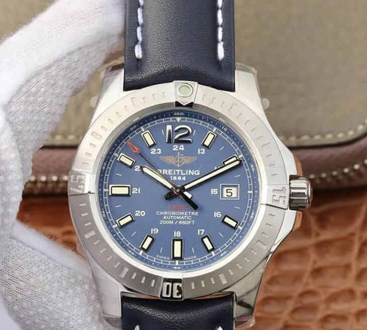 Breitling Colt Automatic A1738811 C906 105X A20BA.1 GF Factory 1:1 Best Edition Replica Watch Blue Strap